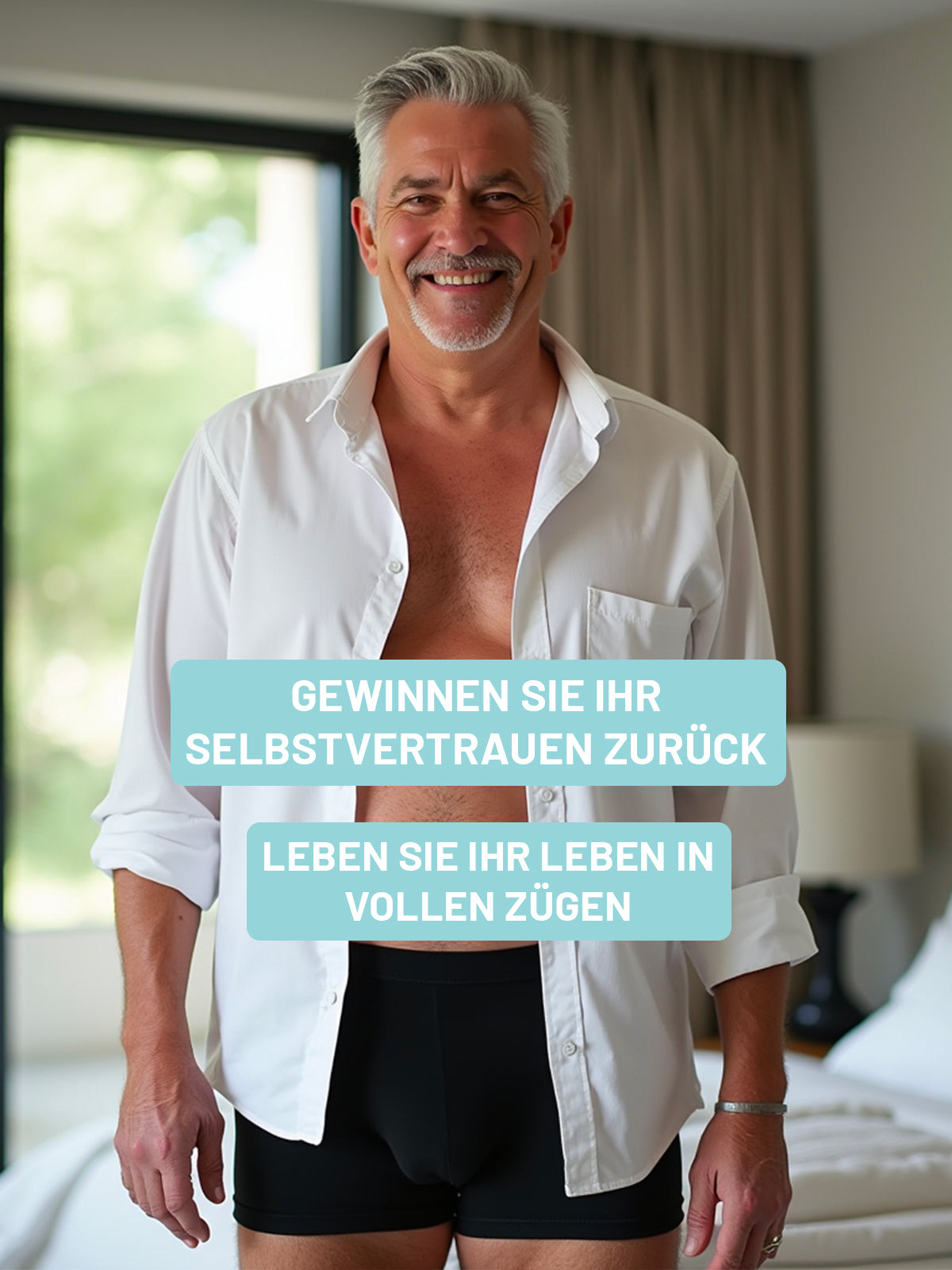 Boxershorts mit Ultra-starkem Auslaufschutz
