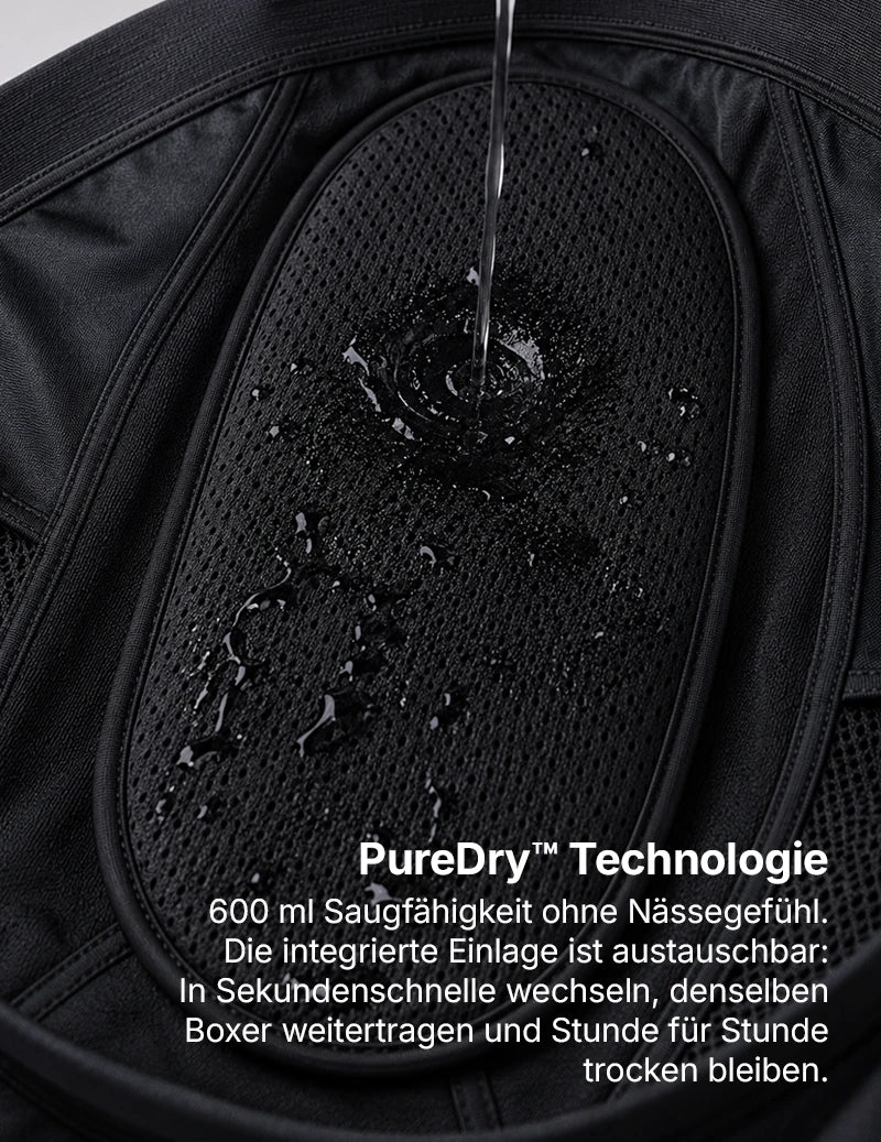 Inkontinenz-Boxershorts mit maximaler Saugstärke