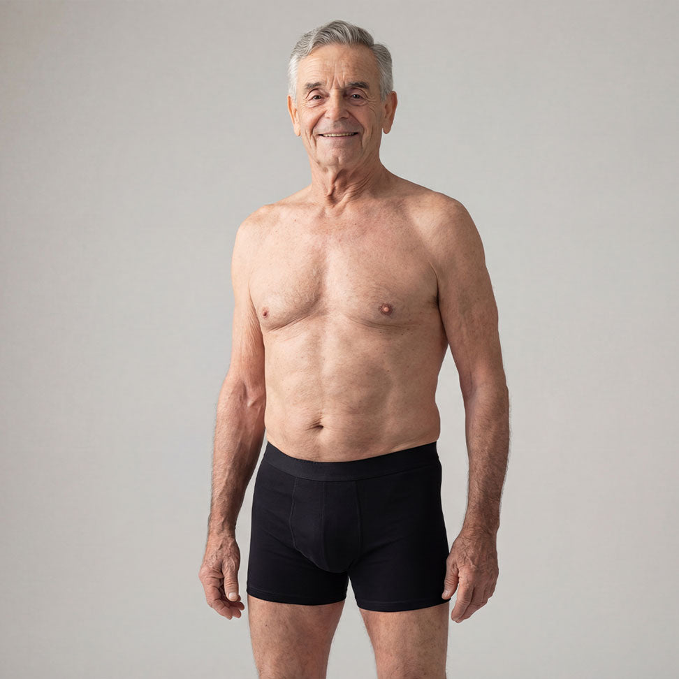 3er-Pack ultra-absorbierende Boxershorts in 3 Farben – Kostensparende Alternative zu Einwegeinlagen – Orykas