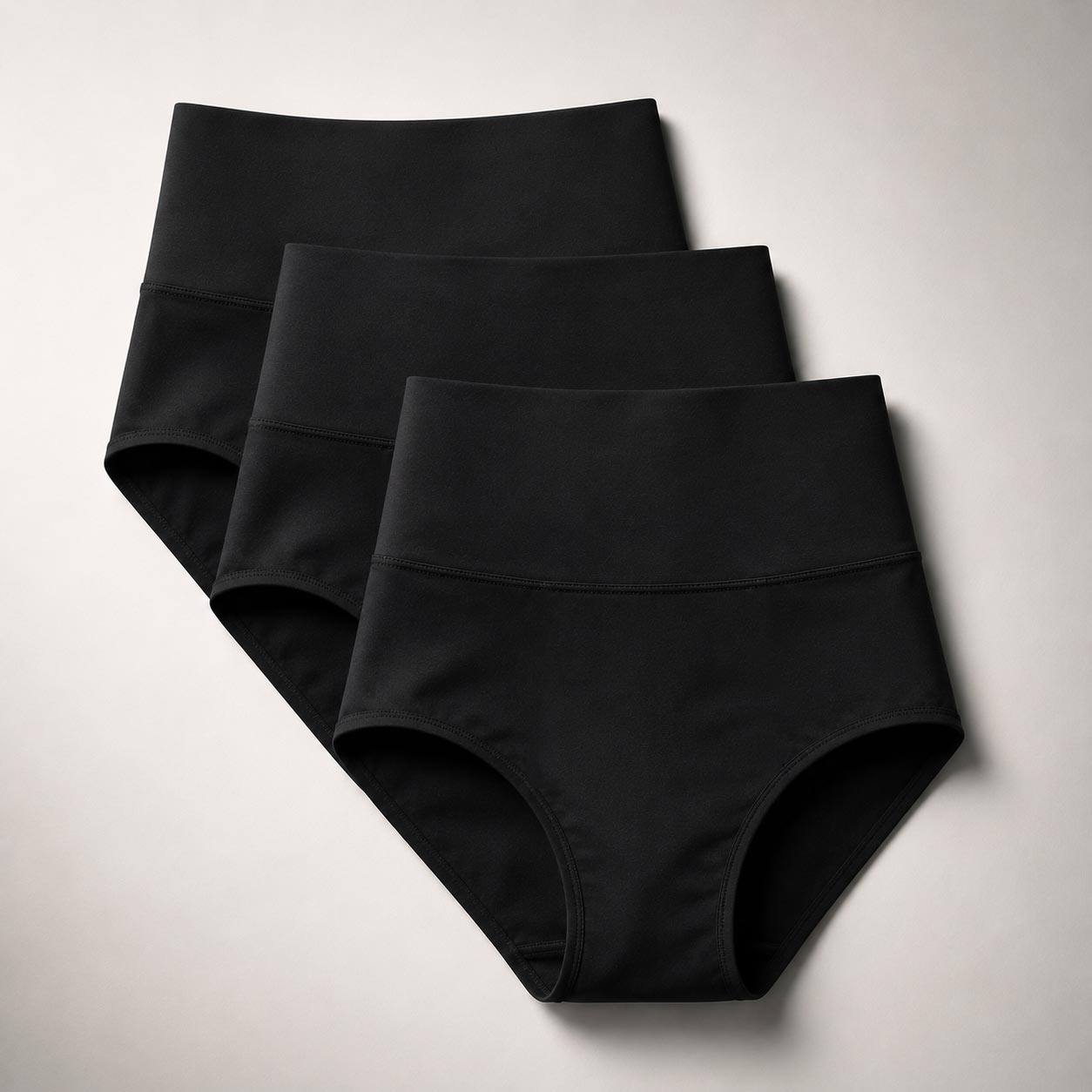 3er-Set Inkontinenz-Slips mit mittelhohem Bund