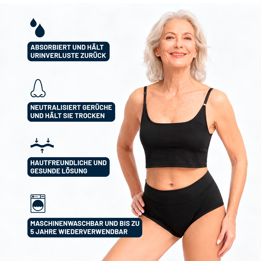 Saugfähige Unterhosen