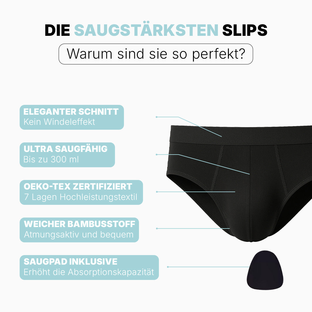 Ultra-absorbierende inkontinenzslips