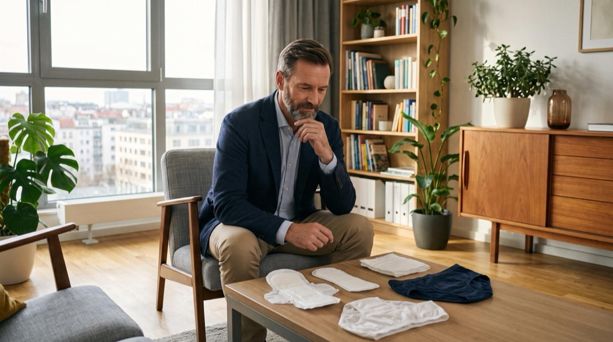 Welche Schutzoptionen sind am besten für Männer mit Blasenproblemen geeignet? – Orykas Deutschland