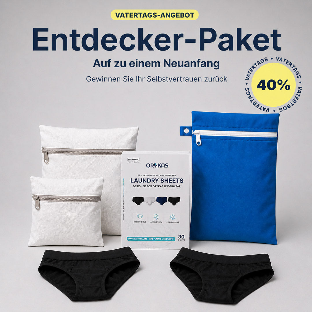 Ultra-saugfähige Slips – Entdecker-Set