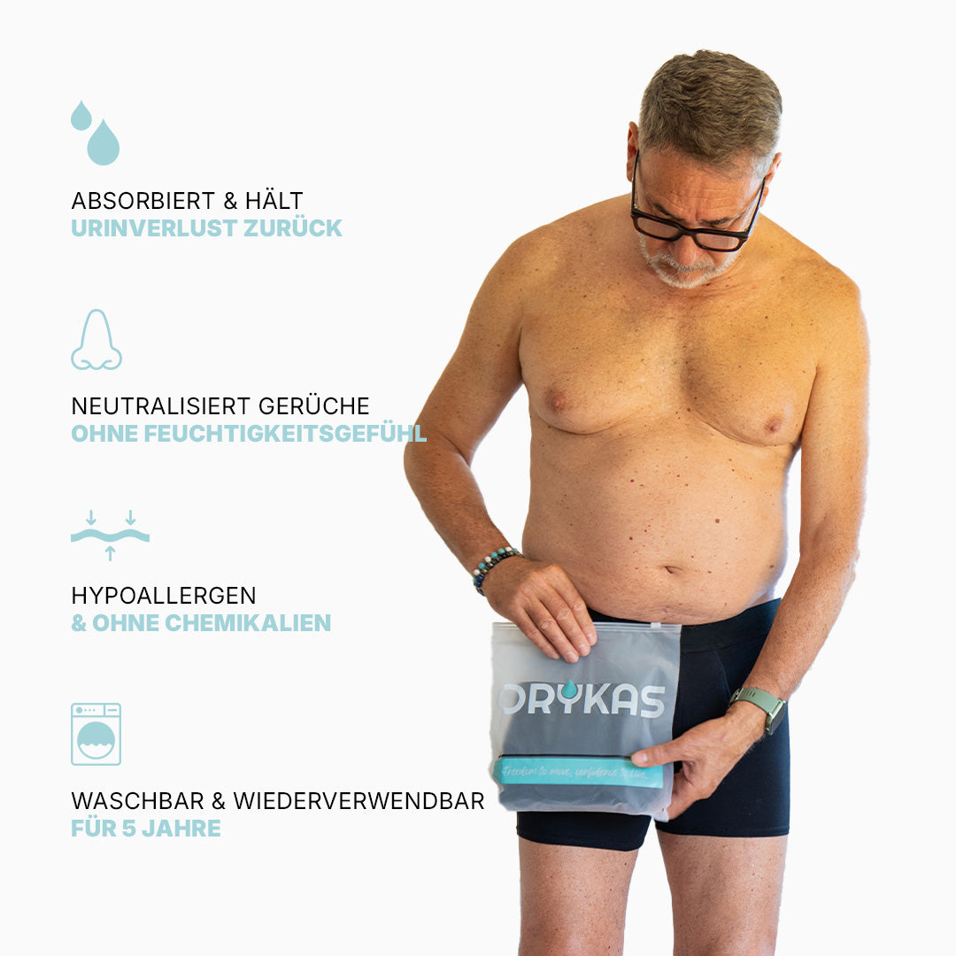 Boxershorts mit Ultra-starkem Auslaufschutz