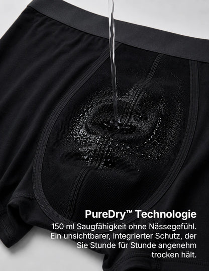 Boxershorts für leichte Urinverluste