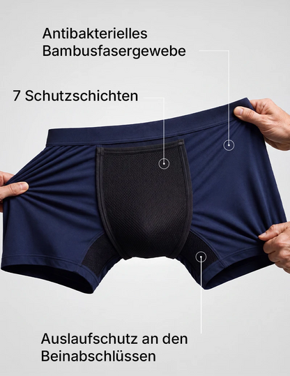 Boxershorts mit Ultra-starkem Auslaufschutz