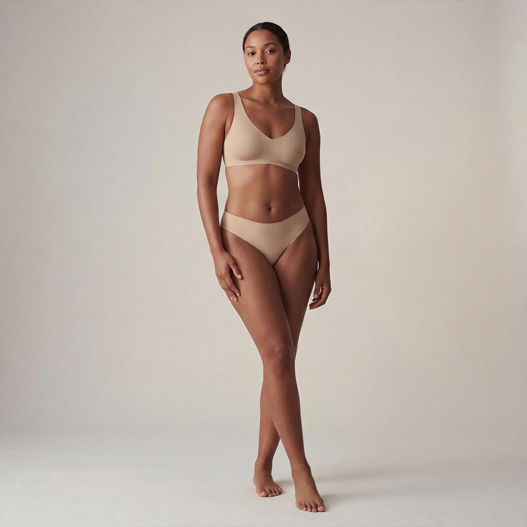 Diskrete und elegante saugfähige Bikini-Slip
