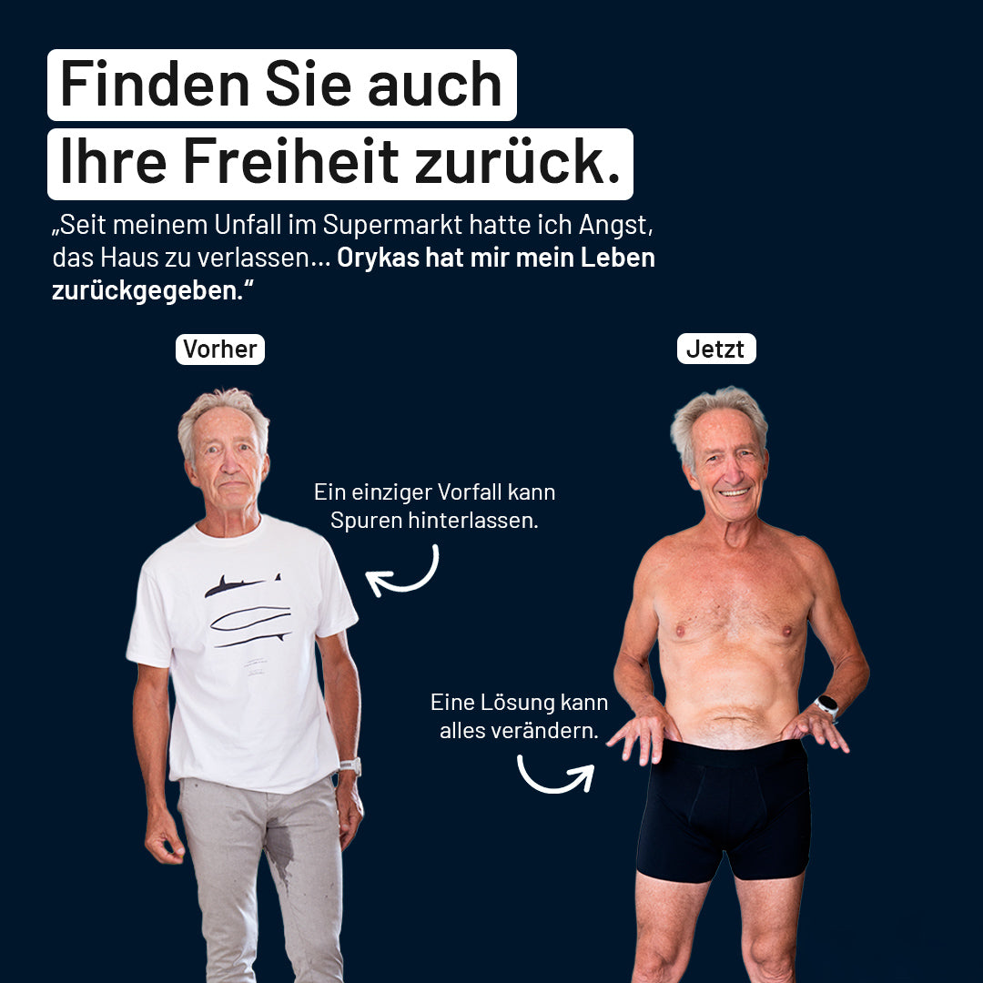 Boxershorts mit Ultra-starkem Auslaufschutz