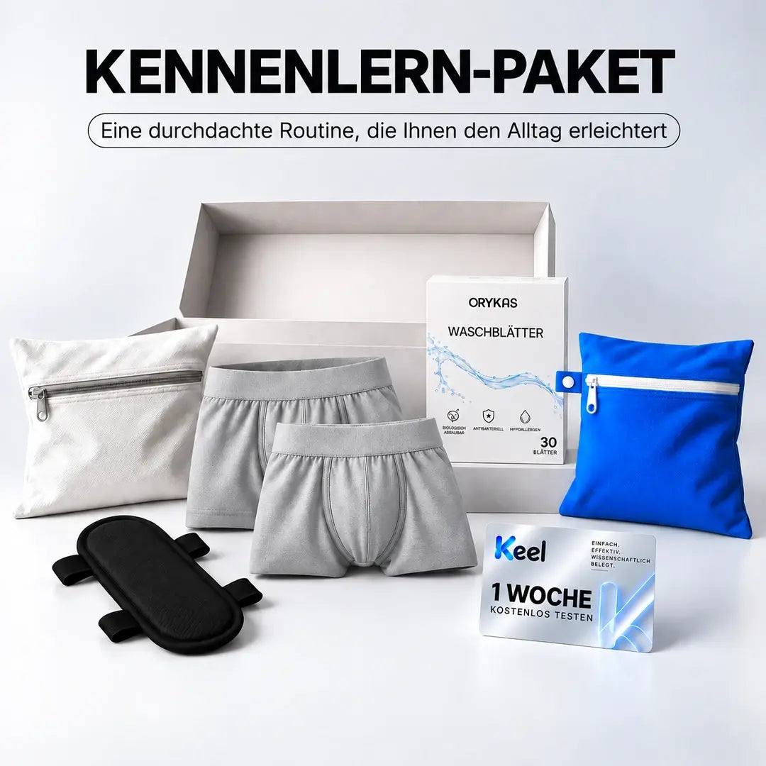 Ultra-saugfähiges Boxershorts Entdecker-Paket