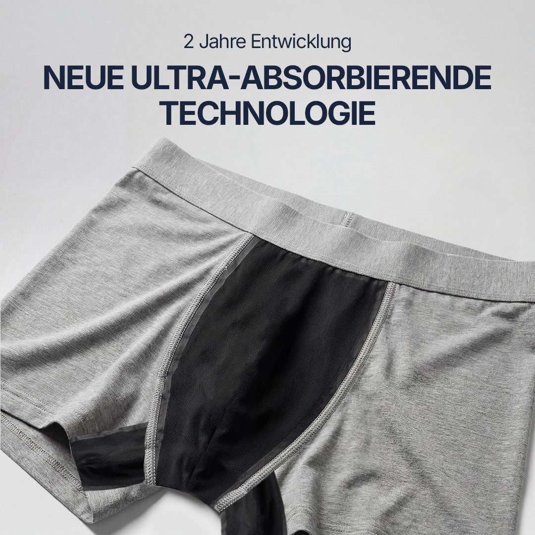 Boxershorts für leichte Urinverluste