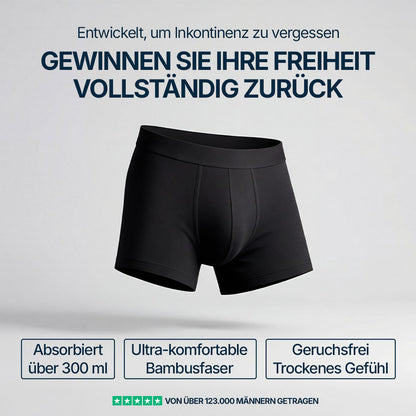 Boxershorts mit Ultra-starkem Auslaufschutz