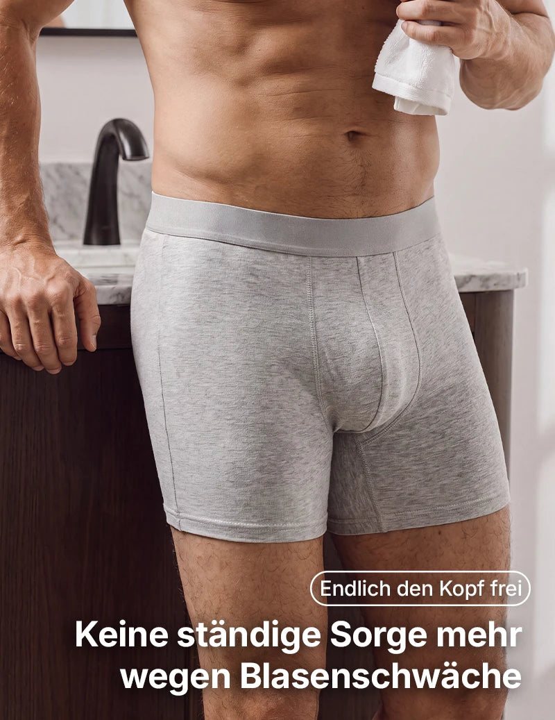 Boxershorts für leichte Urinverluste