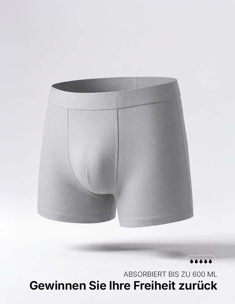 Inkontinenz-Boxershorts mit maximaler Saugstärke
