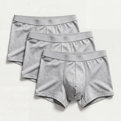 3er-Pack ultra-absorbierende graue Boxershorts – waschbare Inkontinenzunterwäsche aus Bambusfaser, OEKO-TEX – Orykas