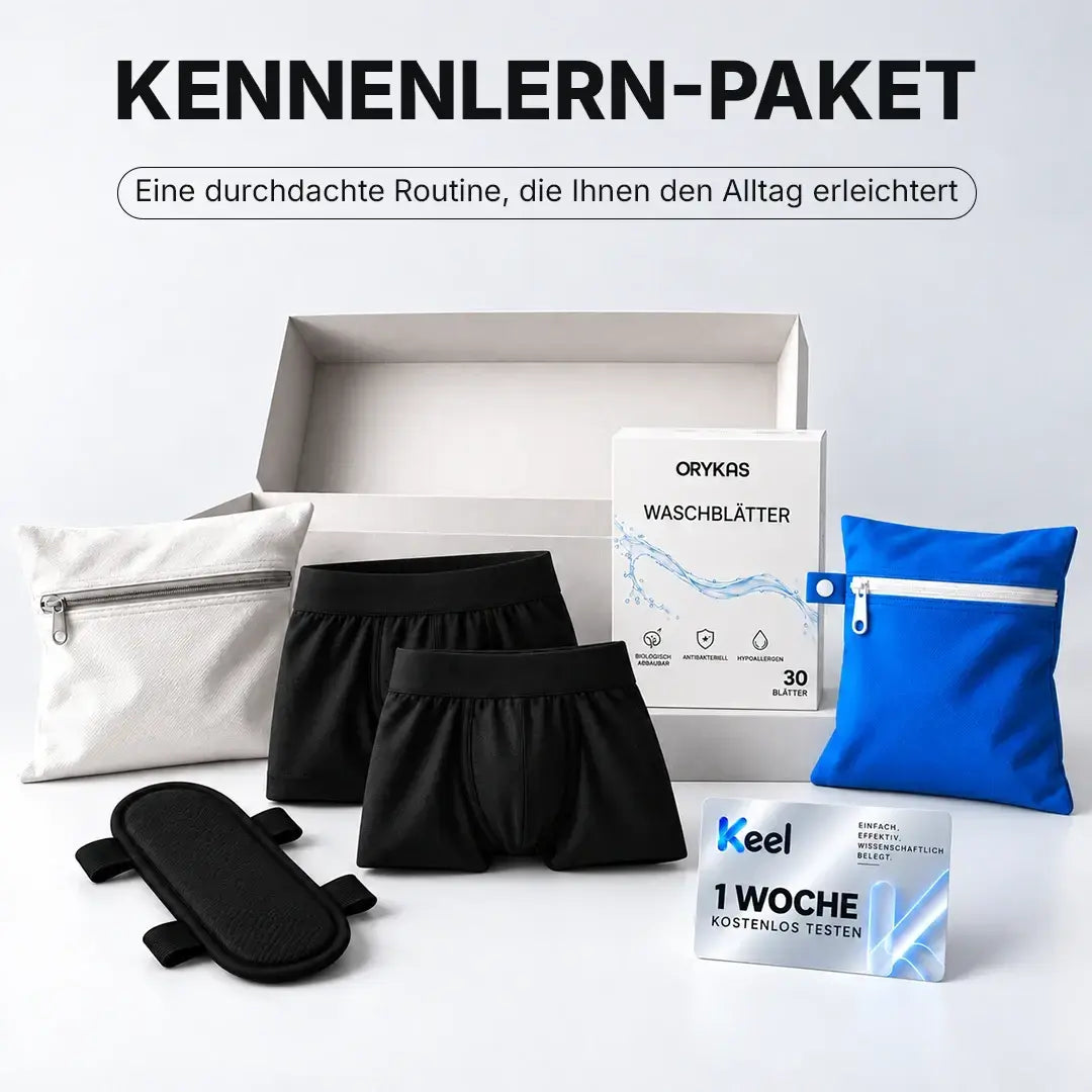 Ultra-saugfähiges Boxershorts Entdecker-Paket