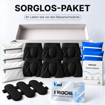 Ultra-saugfähiges Boxershorts Gelassenheits-Paket