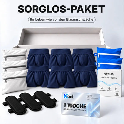 Ultra-saugfähiges Boxershorts Gelassenheits-Paket
