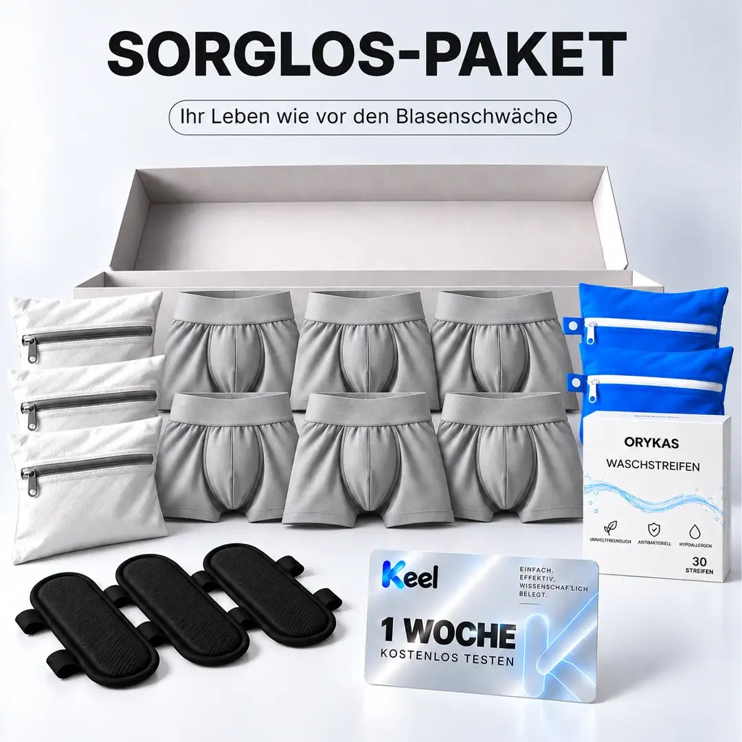 Ultra-saugfähiges Boxershorts Gelassenheits-Paket