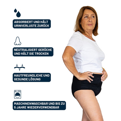 Ultrasaugfähige Slip-Unterwäsche