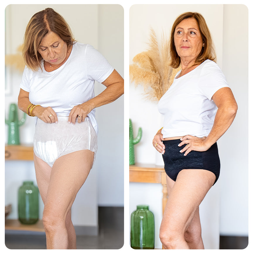 Ultrasaugfähige Slip-Unterwäsche